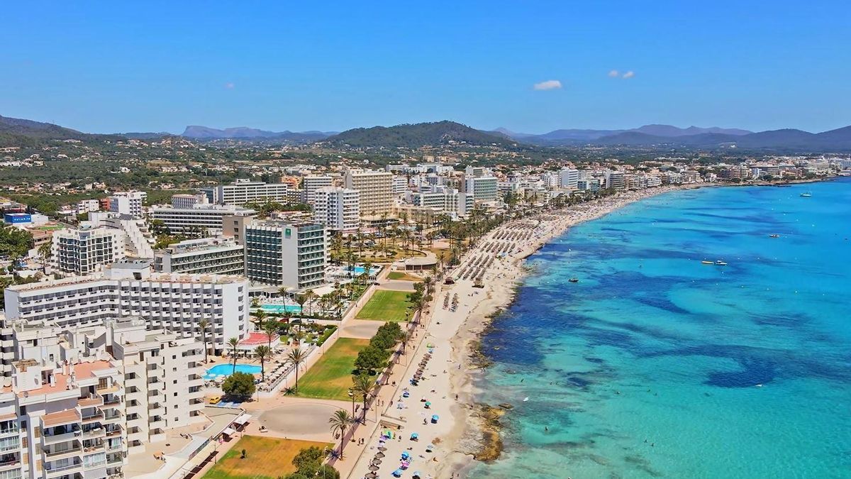Cala Millor liegt an der Ostküste von Mallorca.