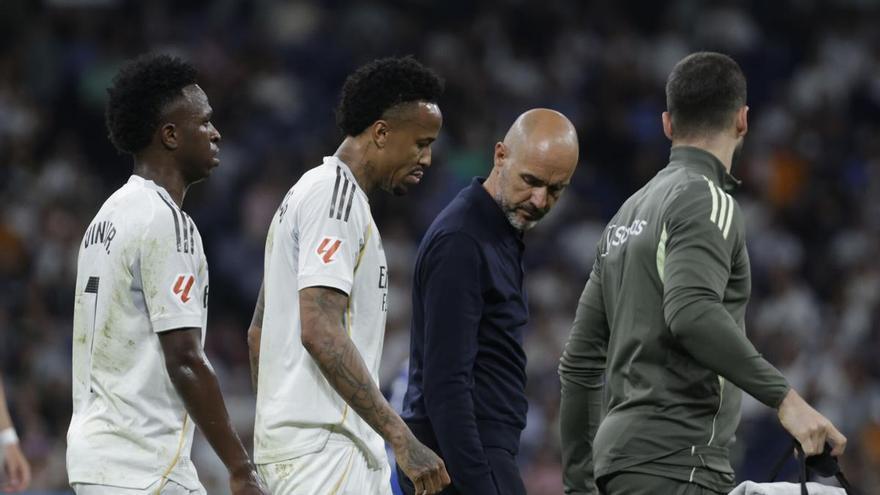 Militao y Guler se despiden de la temporada con el Real Madrid por sendas lesiones musculares