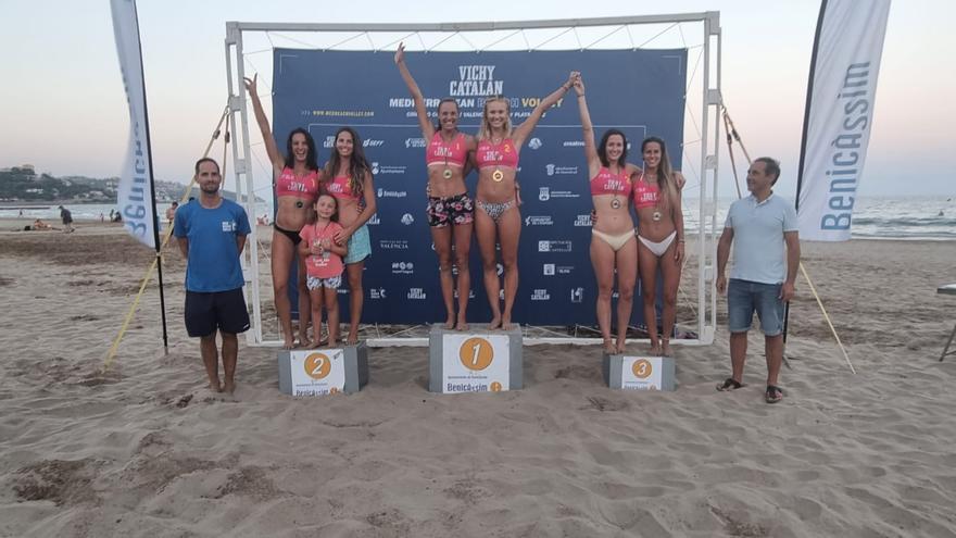 Agost- Ramírez y Nagy-Khilko, campeones del Circuito &#039;Vichy Catalan&#039; Mediterranean Beach Volley en Benicàssim