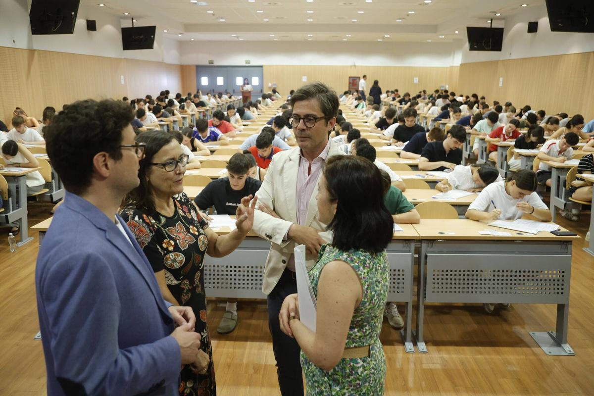 La primera jornada de la PAU, en imágenes