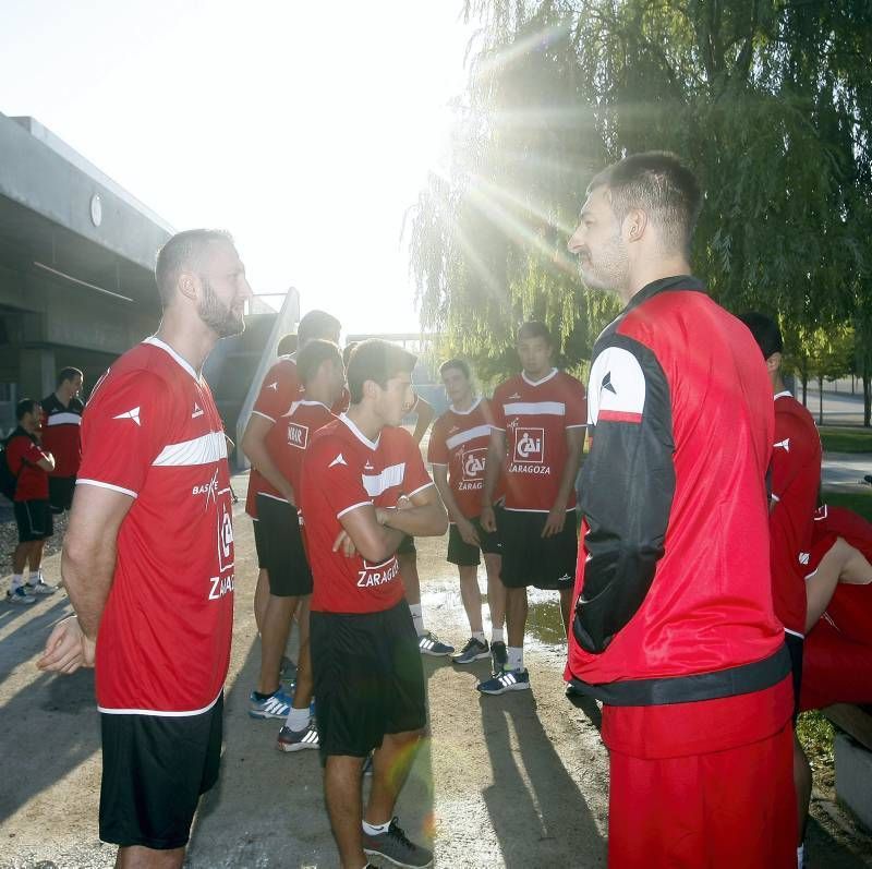 Entrenamiento del CAI Zaragoza