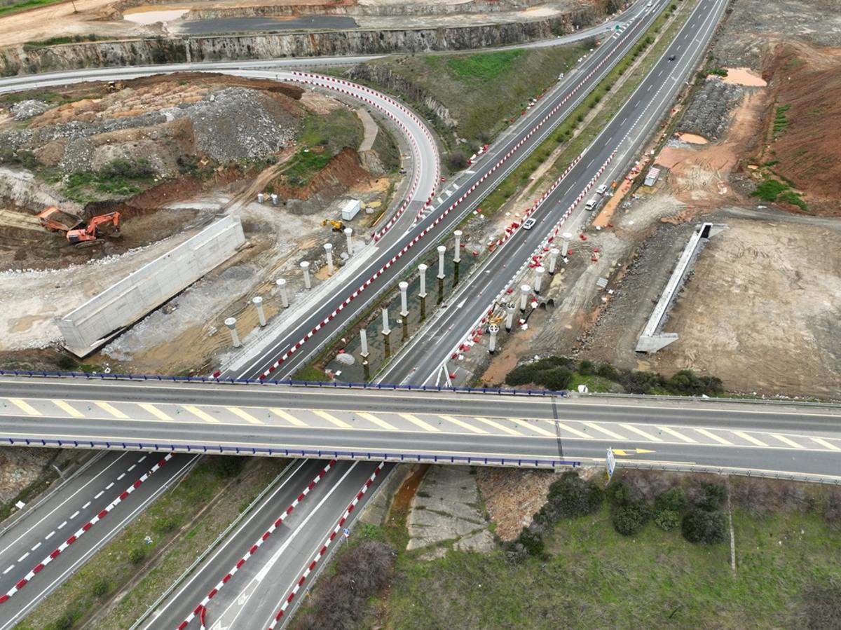 Galería | Así avanzan las obras de la futura autovía Cáceres-Badajoz