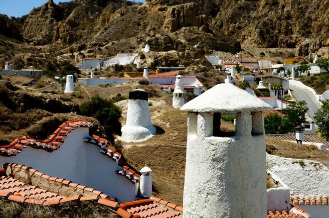 Guadix, un pueblo rodeado de fantasía y misterio gracias a sus casas cueva.