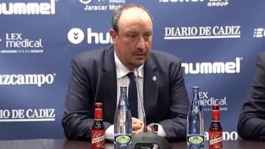 Benítez insiste en que desconocía la sanción de Cheryshev