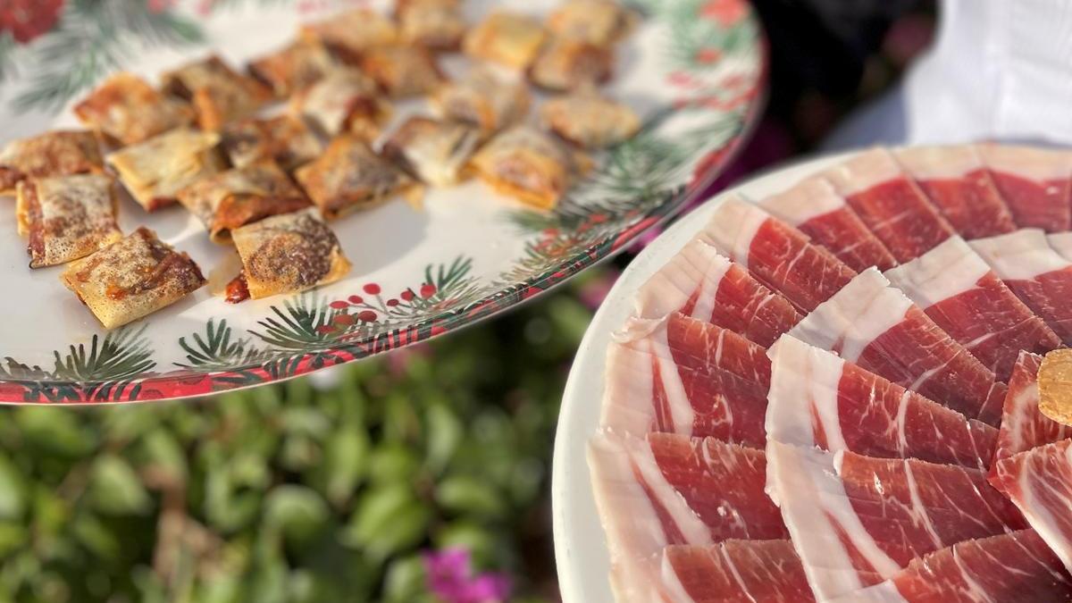 Deliciosos entrantes conforman el menú de Bodegas Campos.