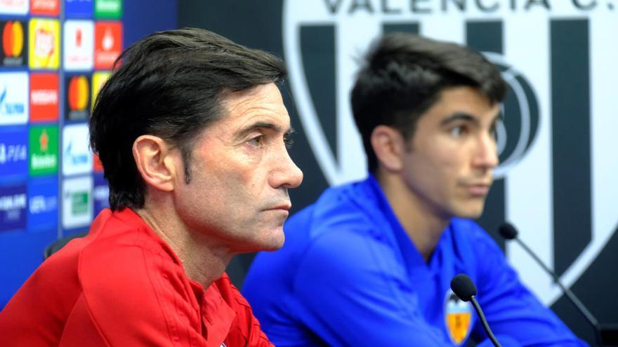 Marcelino y Carlos Soler, en la rueda de prensa.