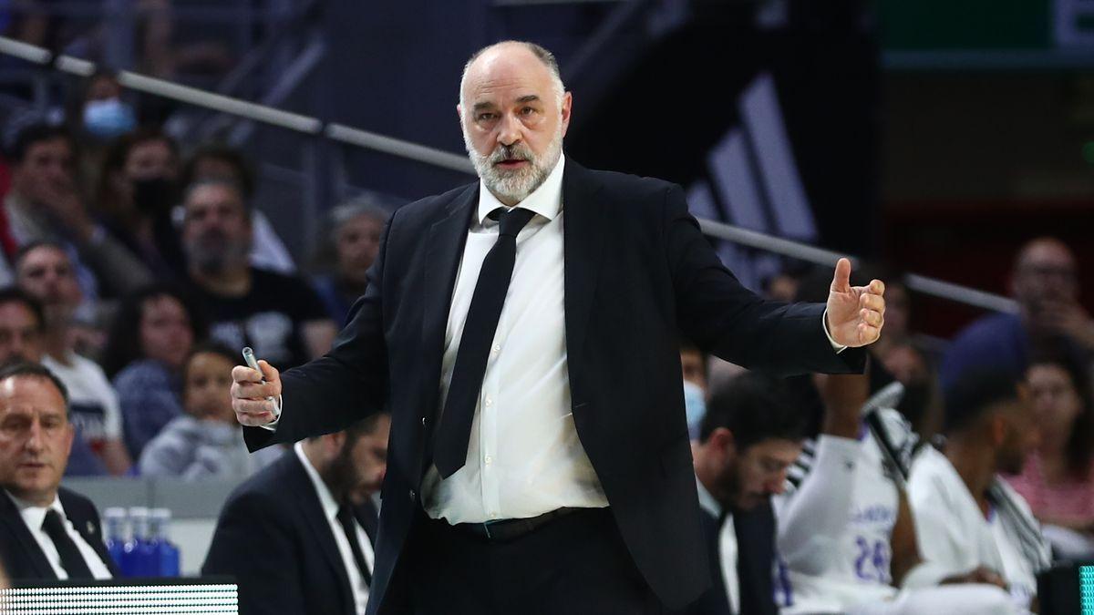 Pablo Laso durant un partit