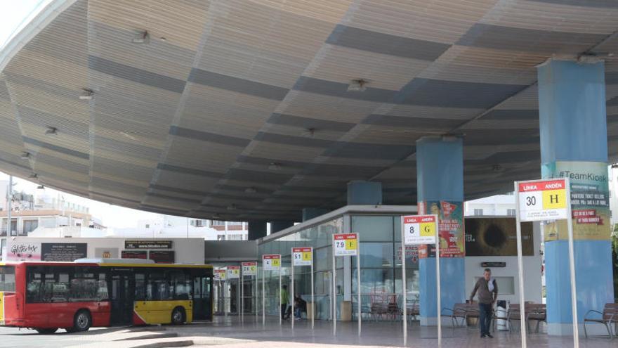 Estación de autobuses de Sant Antoni.