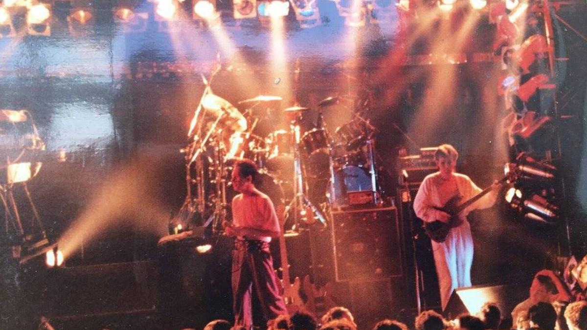Simple Minds en su primer concierto en Pachá en 1984.