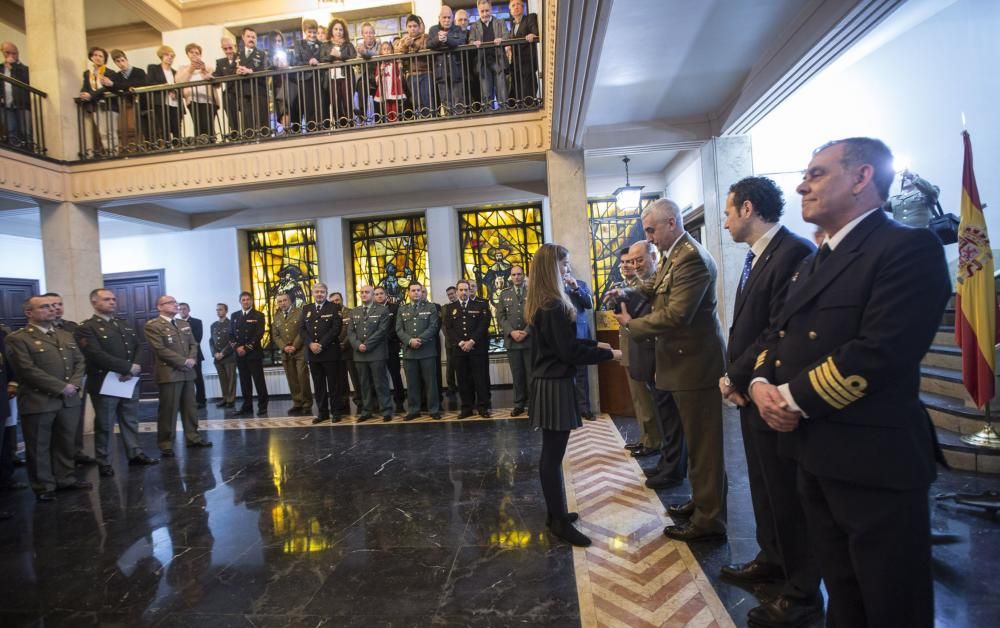 Conmemoración del XXII aniversario de la creación de la Delegación Militar de Oviedo