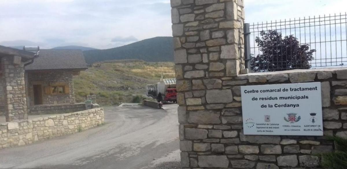 L'antic abocador comarcal de Cortàs que ha d'acollir el centre de gestió de residus