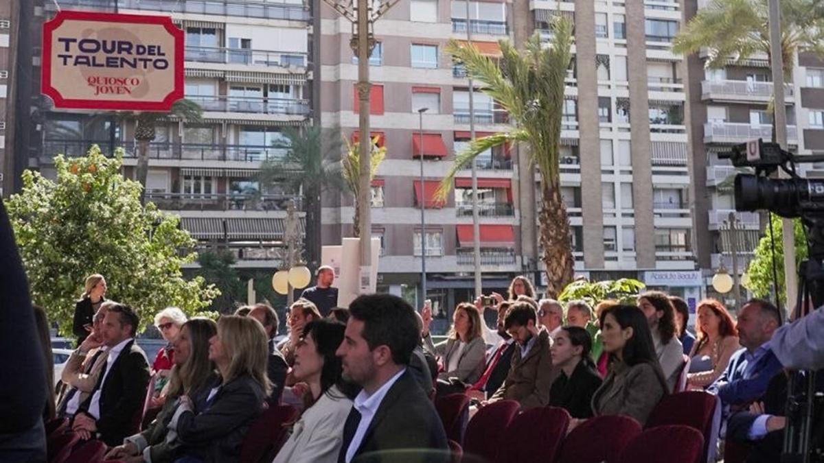 El evento de presentación fue en el Quisco Joven.