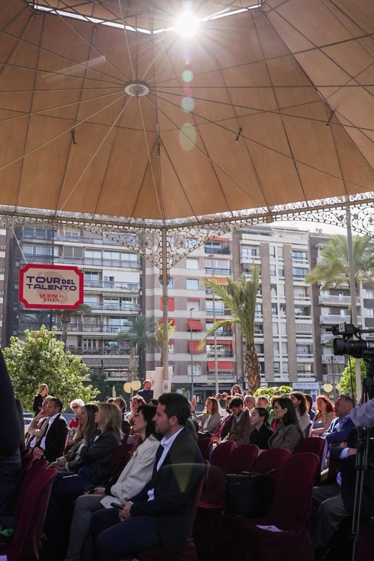 El evento de presentación fue en el Quisco Joven.