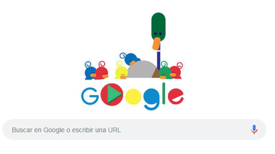 El &#039;doodle&#039; de Google para el DÃ­a del Padre 2019.