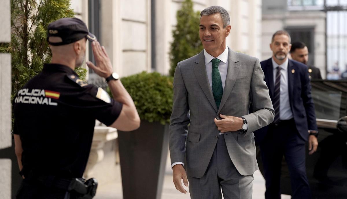 Comparecencia de Pedro Sánchez en el Congreso de los Diputados.