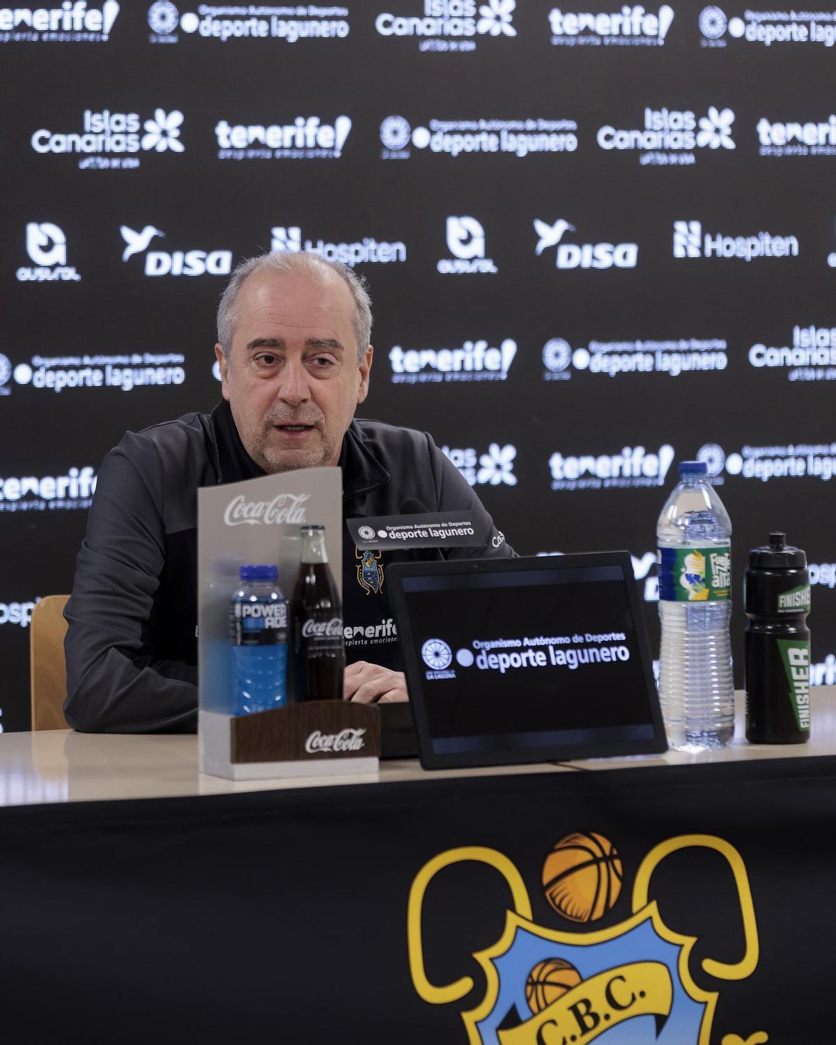 Txus Vidorreta comparece en sala de prensa.