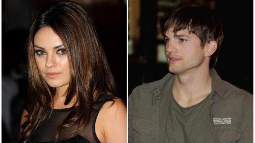 Ashton Kutcher y Mila Kunis, pasión fuera de cámara