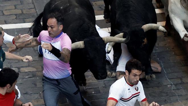 Segundo encierro de los Sanfermines 2022