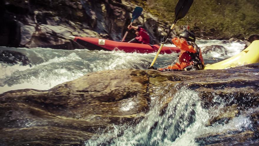 Canoa rafting en Sanabria