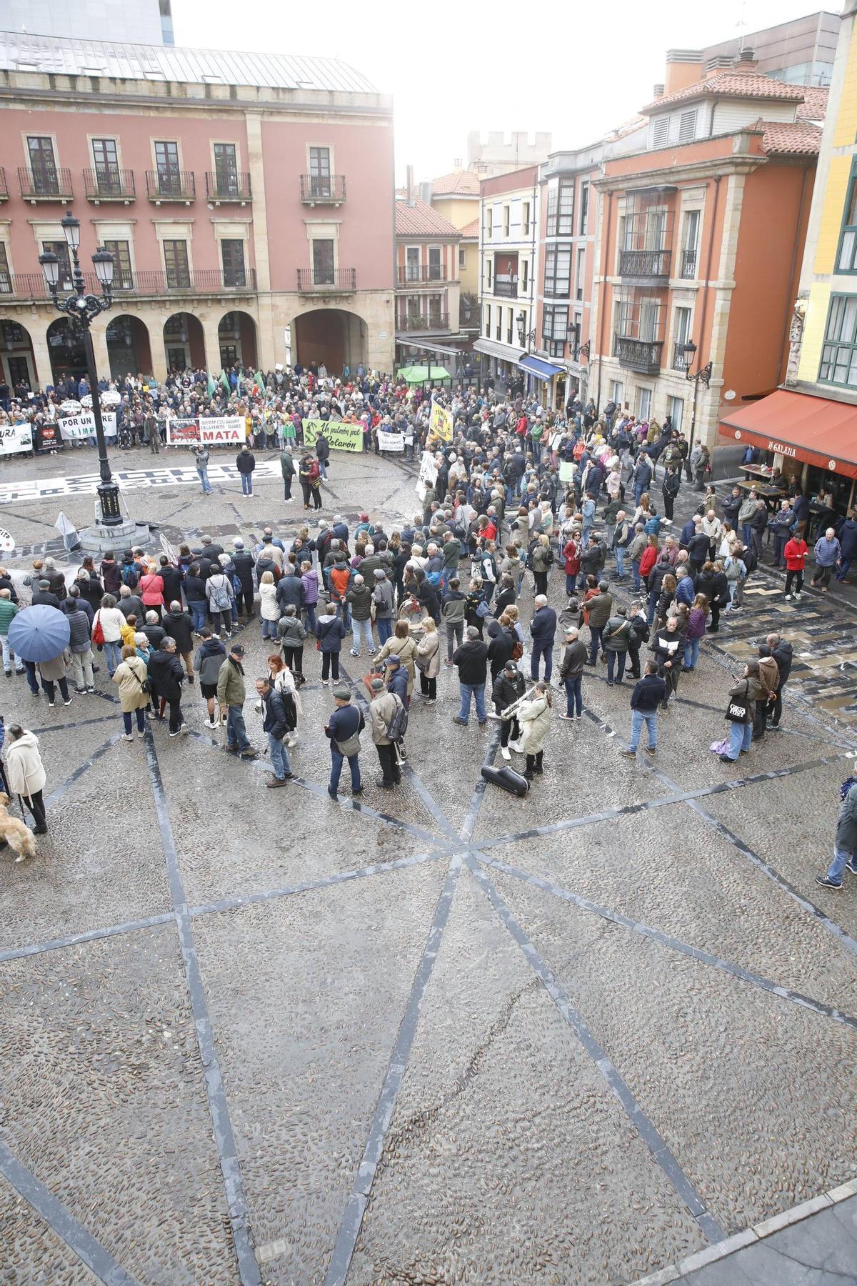 Así fue la gran manifestación contra la contaminación por las calles de ...