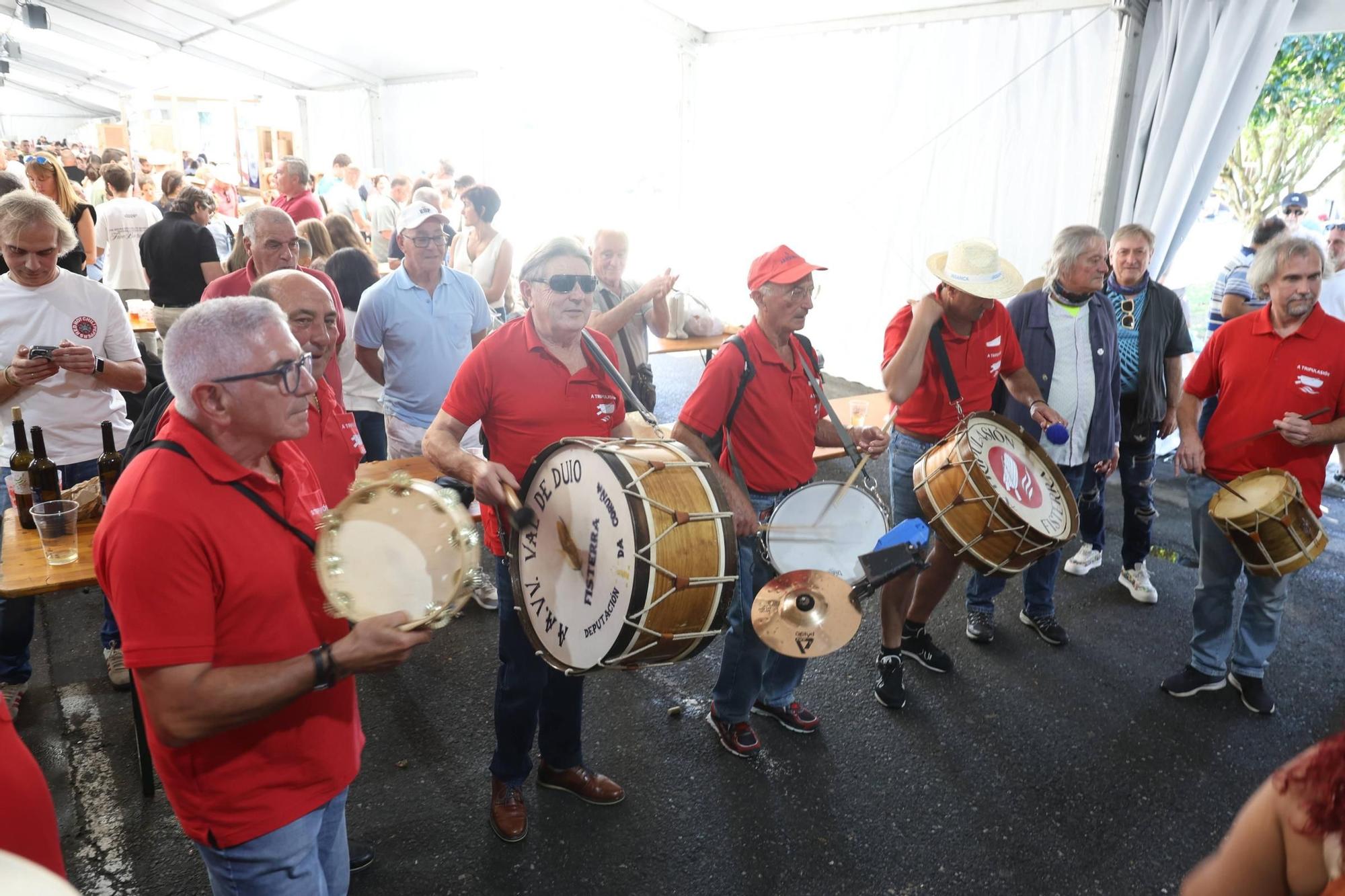 La Festa do Marisco de O Grove, esta mañana.