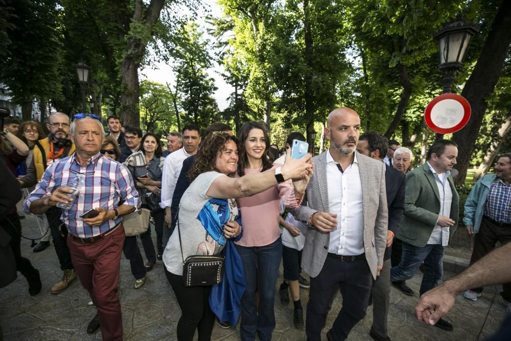 Inés Arrimadas, Ciudadanos, en Oviedo