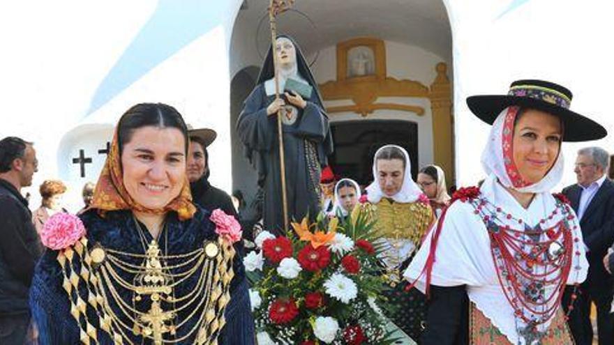 Procesión del día de Santa Gertrudis.