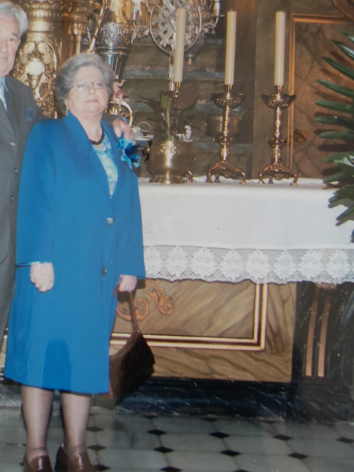 María Soledad García, madre de Ana María Otero.