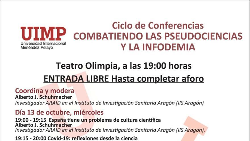 Ciclo de conferencias - Combatiendo las pseudociencias y la infodemia