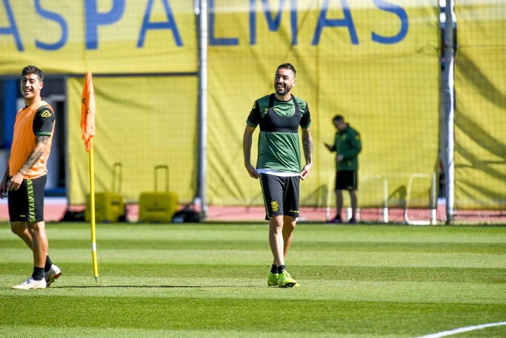 Entrenamiento de la UD Las Palmas (20/02/2019)