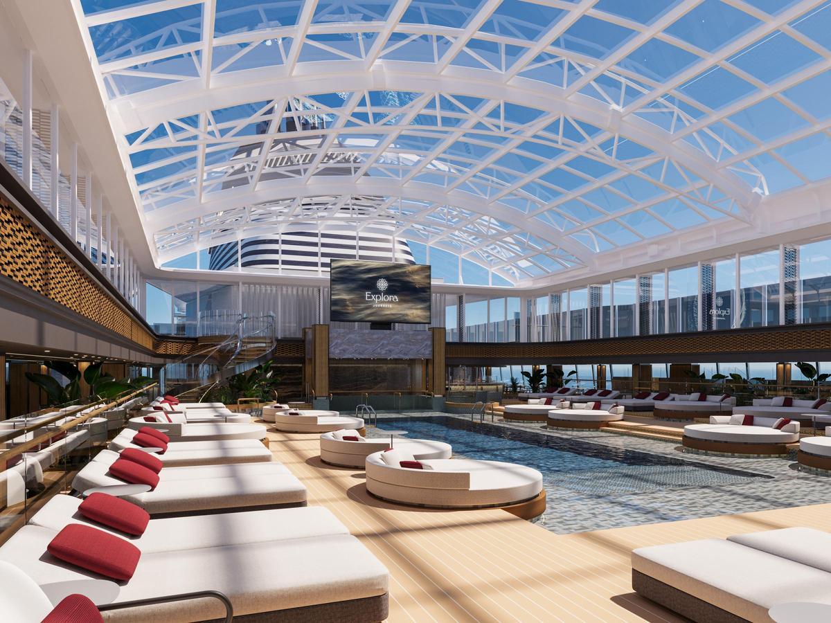 The Conservatory Pool &amp; Bar.