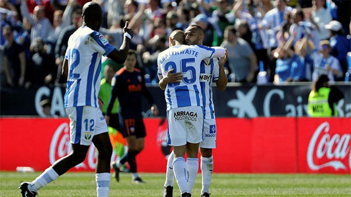 El Leganés rescata un importante punto ante el Valencia