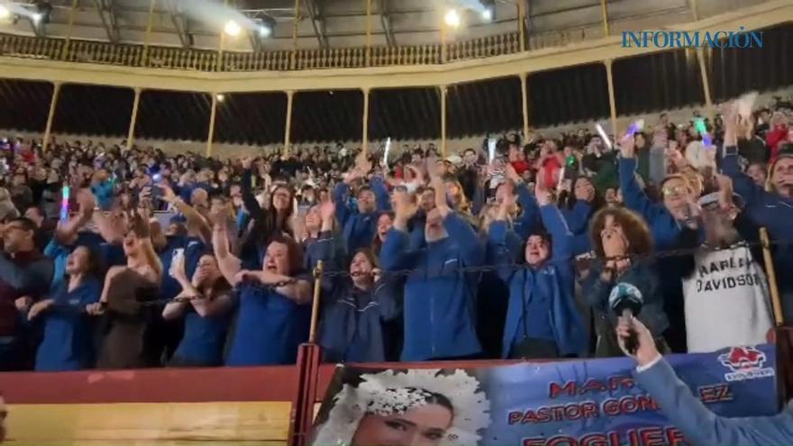 Así ha celebrado Explanada la elección de María Pastor como Bellea del Foc 2026