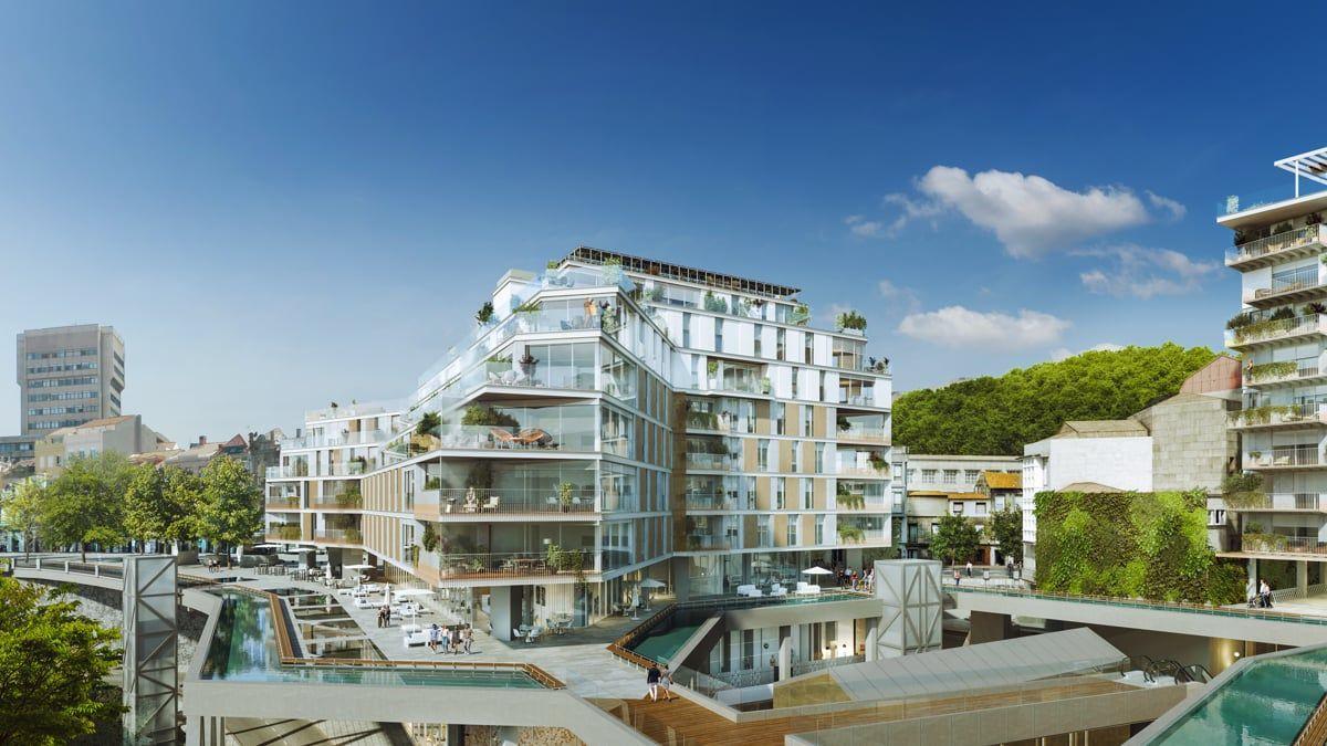 barrio do Recreación del futuro Barrio do Cura, que contará con más de 260 viviendas repartidas en tres bloques. vigo 5.jpg