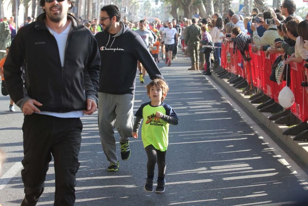 1/4 milla en categorías Benjamín y Prebenjamín