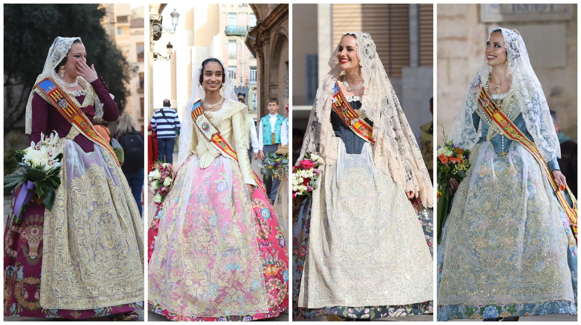 Ofrenda 2023 | Falleras Mayores e Infantiles de comisiones del 17 de Marzo (y II)