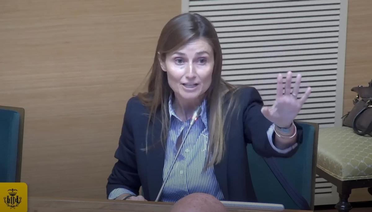 La concejal de Vox, Cecilia Herrero.