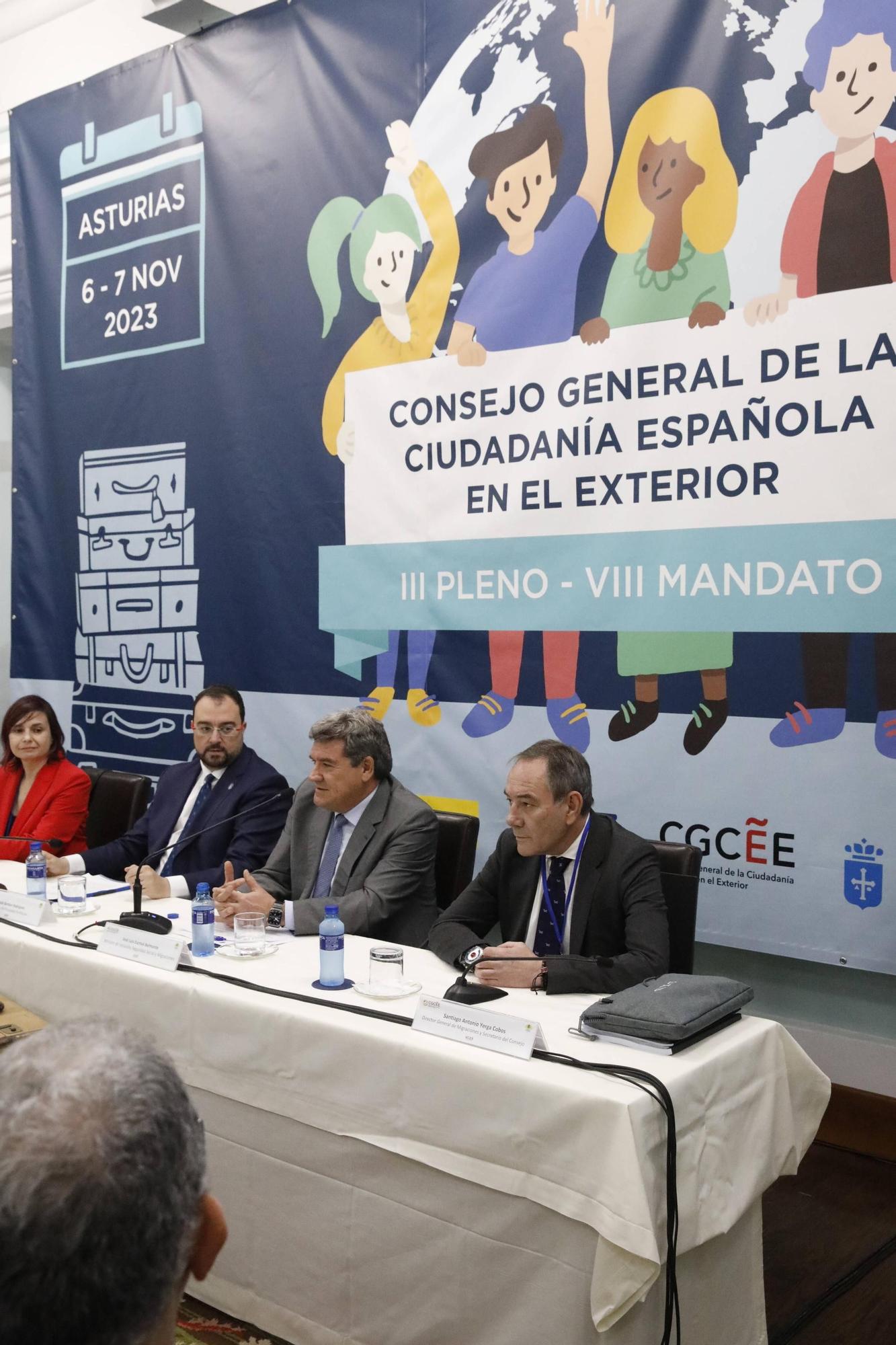 EN IMÁGENES:  Así fue el Pleno del Consejo General de Ciudadanía Española en el Exterior celebrado en el Museo de la Emigración-Archivo de Indianos en Colombres