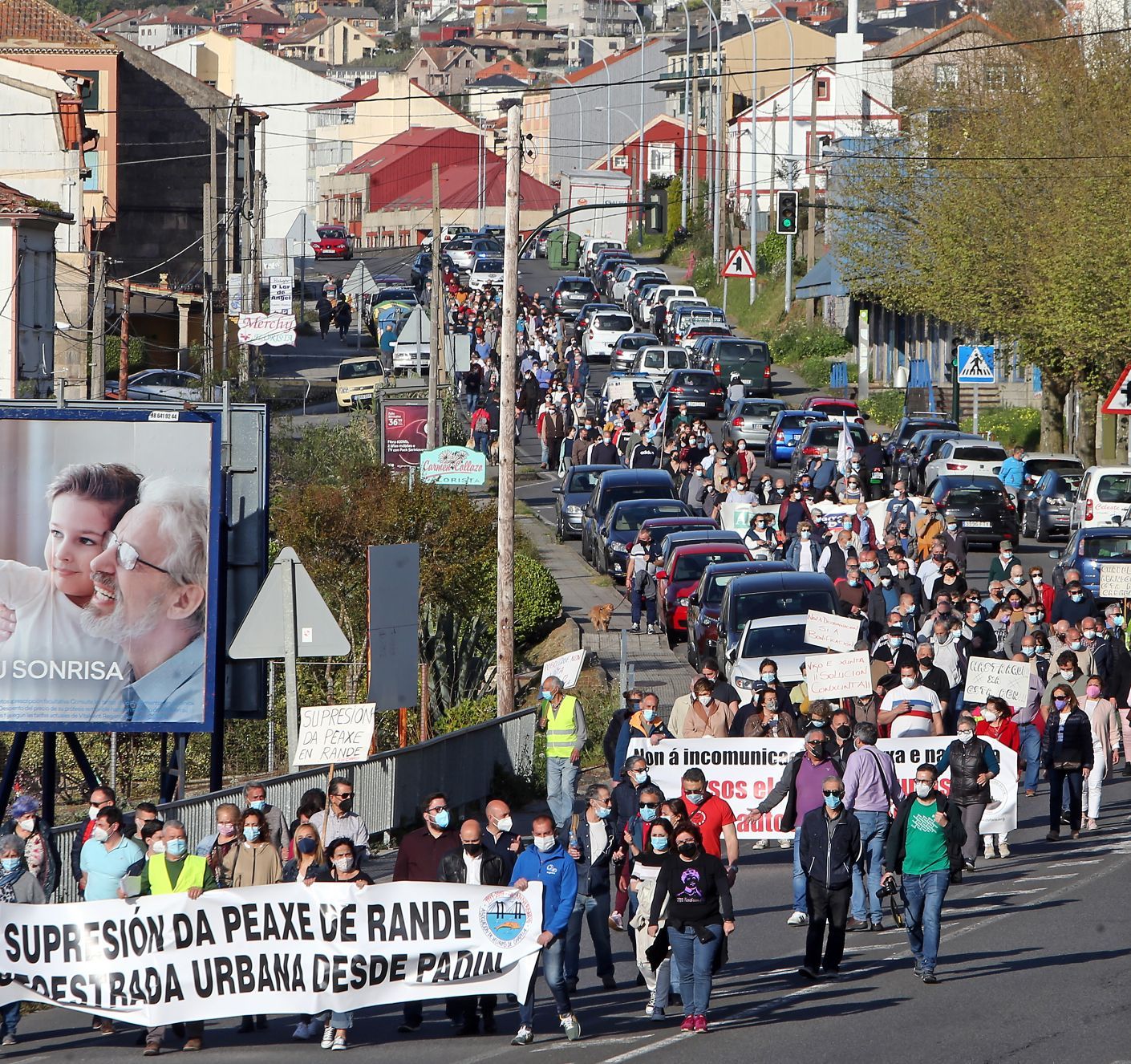 Clamor vecinal contra el peaje entre Vigo y Redondela