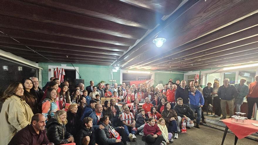 La familia rojiblanca crece en Asturias: nace la peña sportinguista Cabrales