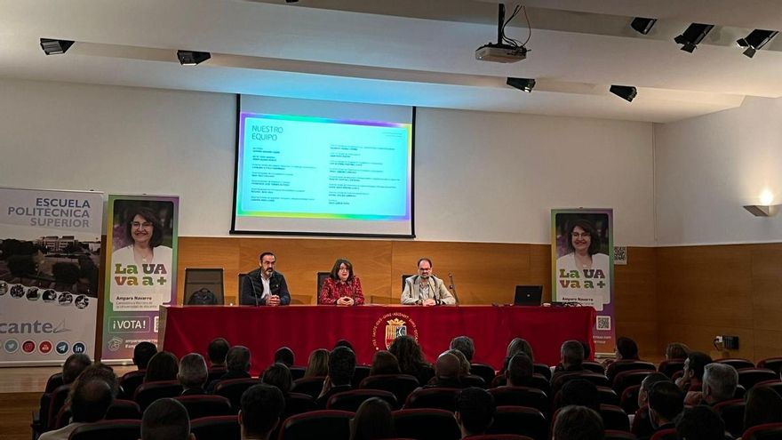 Amparo Navarro: &quot;Es importante seguir el camino de transformación y mejora iniciado en la UA&quot;