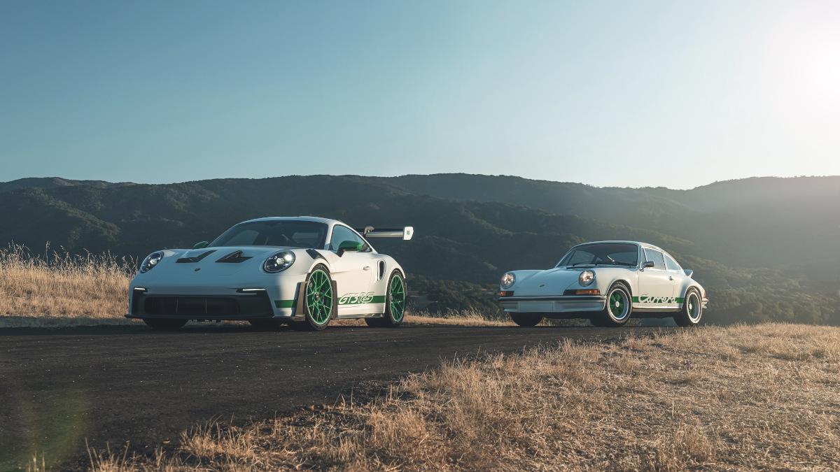 El Porsche 911 GT3 RS rinde homenaje al Carrera RS 2.7 de 1972