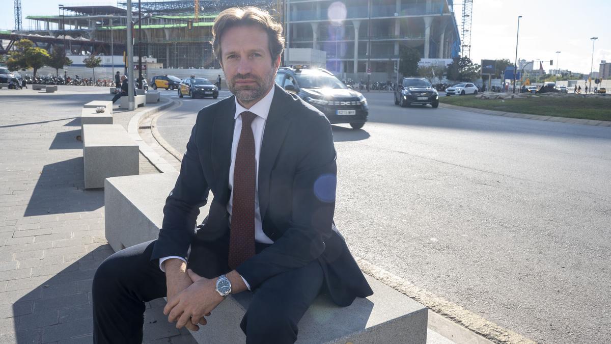 Giuseppe Costantino, socio responsable del área de Movilidad y Transporte de BIP, fotografiado en los alrededores de la Fira, con motivo del Smart City Expo World Congress.