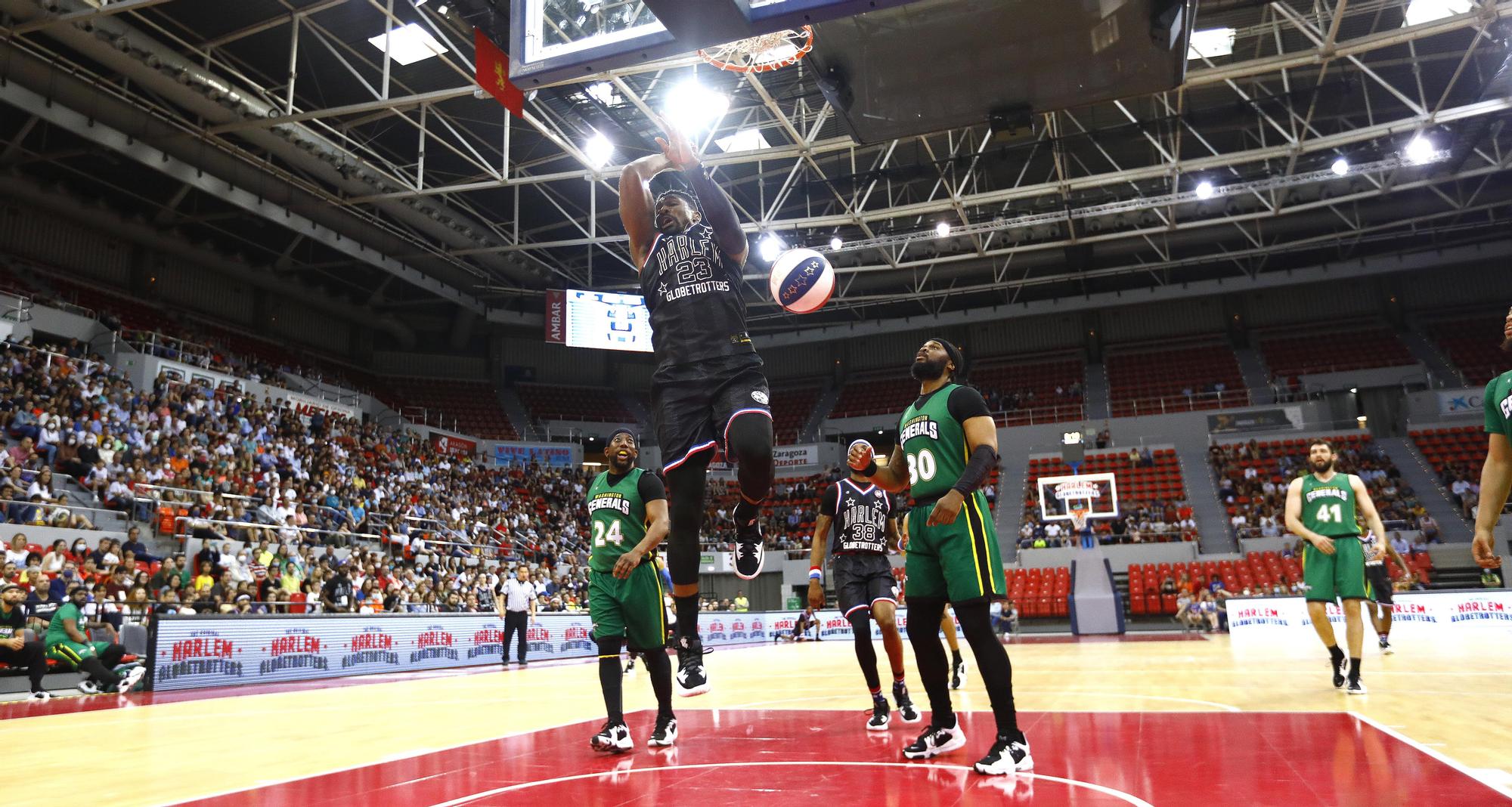 Así ha sido la exhibición de los Globetrotters