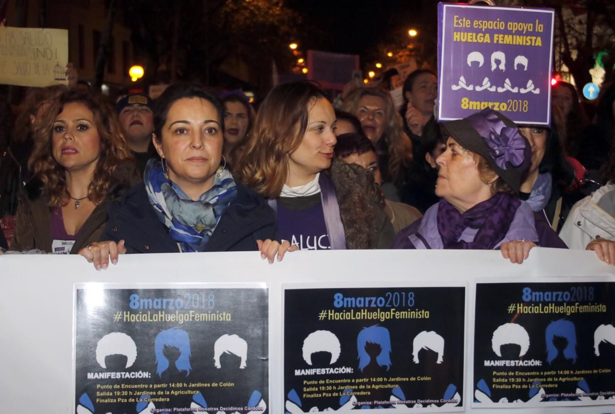 Multitudinaria manifestación del 8-M en Córdoba