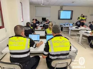 La Policía Local de Marbella se forma para perfeccionar la investigación de los siniestros viales