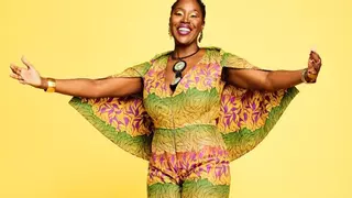 La reina del rock africano y el mítico batería Pepe Sánchez, en el Festival Polisònic de Gandia