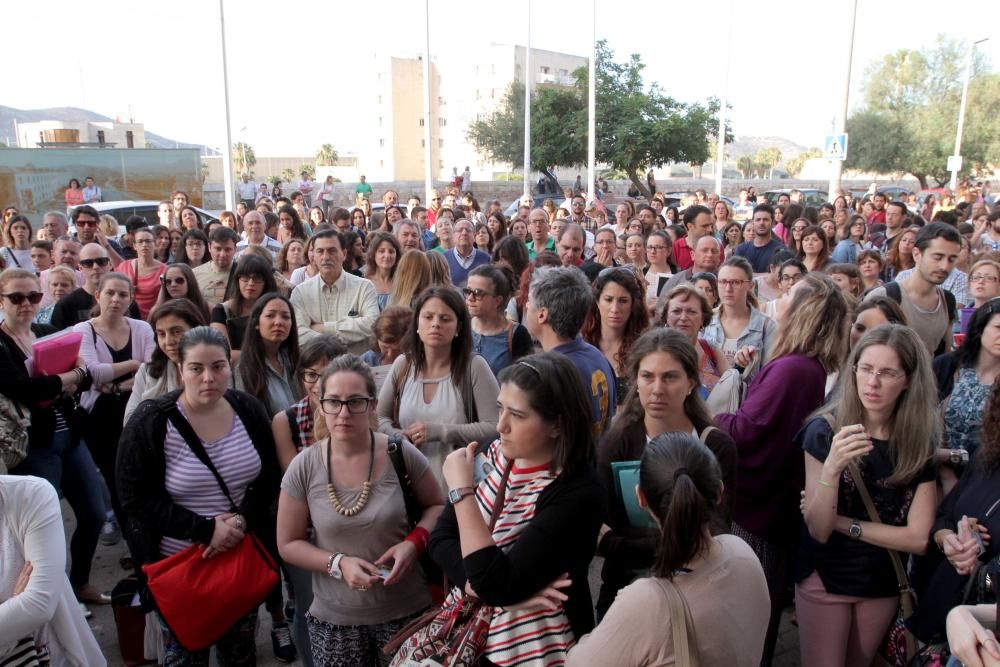 Aspirantes en uno de los tribunales de Cartagena