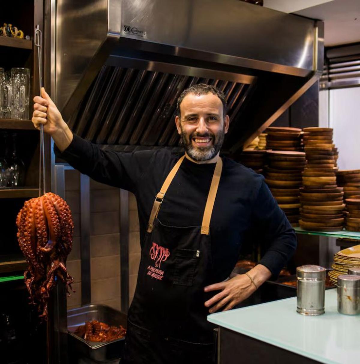 Gorka Rodríguez, de A Pulpeira de Melide