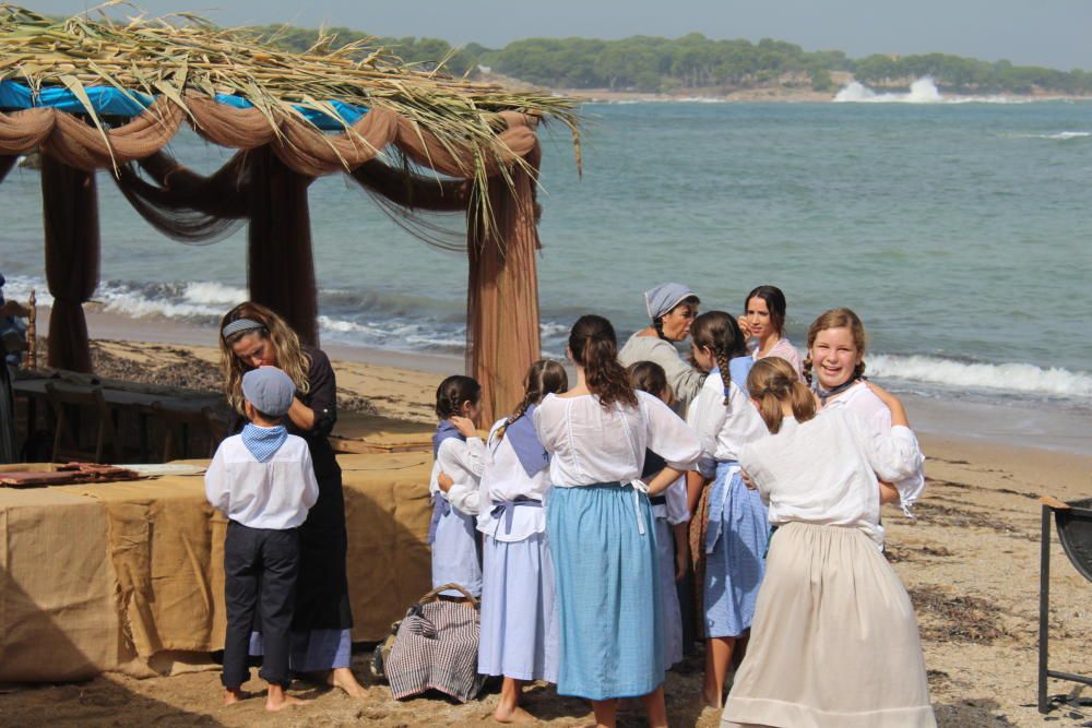 La Festa de la Sal a la platja de les Barques.